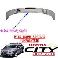 Honda City 2003-2015 Rear Trunk Spoiler (Unpainted)