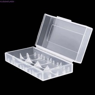 FUSIONFLASH Battery Box Battery High Quality for 18650 Battery Storage Box 2X18650 Battery Transpare