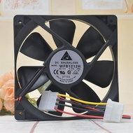 Delta WFB1212H 12cm12025 12V0.45A Double Ball สูง Air ปริมาณ Chassis Cooling Fan