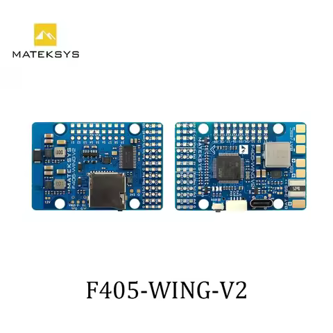 Matek F405-WING V2 Flight Controller STM32F405RGT6 ICM42688P OSD SD Slot for ArduPilot INAV RC Fixed
