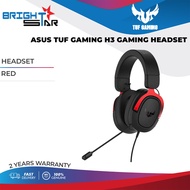 ASUS TUF GAMING H3 GAMING HEADSET (RED / SILVER / GUN METAL)