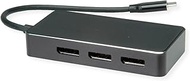 VALUE Multi-Display Adapter USB Type C - 3X DP, Multi-Stream 4K