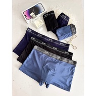 Box of 5 cotton YD Letter Ripped Briefs (Thigh Briefs)