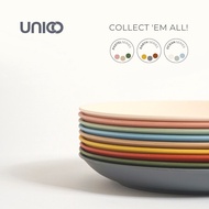 Food Grade Plastic Dinner Plate 22 cm Heat Resistant BPA Free - Halmstad Plate Unico SINGLE Plastic 