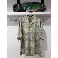 Tommy Bahama Hawaiian Shirt Short Sleeves Chest Size 48 Oversized