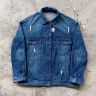 SPAO Indigo Denim Trucker Jacket