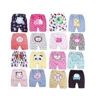 Baby Pure Cotton Printed Embroidered Butt Pants PP Shorts Baby Short Pants