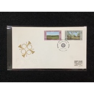 1977 Guernsey (UK) Europa Cept 1977 Issue- Guernsey Countryside First Day Cover Note: Flap Sealed