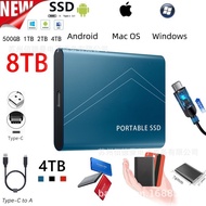 Mini Mobile Solid State Drive SSD4TB2TB1T Foreign Trade Expansion Hard Drive Direct Supply T5S High 