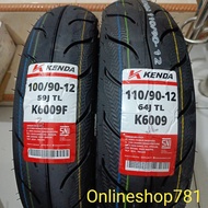 TUBELESS OUTER TIRES 100/90-12 & 110/90-12 KENDA K6009 SCOOPY