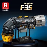 F35 Simulation Engine Engine Model Assembly Model Building Block Model Mechanical Model Assembly Bui
