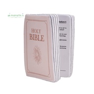 Faith Bible Pillow,Bible Pillow Book Plush That Opens, Pillow, Pillow,Book Shape Bible Verse Pillow