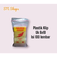 Plastic clip 6x10 Plastic Bag