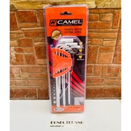 CAMEL 9pcs Long Ball Hex Ball Point L Key Set 9pcs