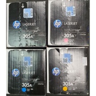 HP 305A BLACK(CE410A)/CYAN(CE411A)/YELLOW(CE412A)/MAGENTA(CE413A) ORIGINAL TONER CARTRIDGE
