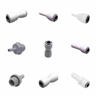 Itiger RO W Water Fitting Straight Quick Connection 1/4 3/8 Coupg Hose PE Pipe Connector Water Fil