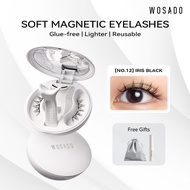 WOSADO Reusable Magnetic Lashes Natural Set No.12 IRIS BLACK Professional High Quality Premium Safe 