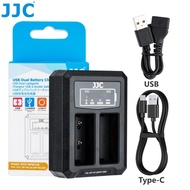 JJC Battery Charger for Fuji NP-W126S NP-W126 of Camera Fujifilm X-E5 X-M5 X-T50 X100VI X100V X100F 