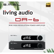 SMSL DA6 Power Amplifier 70W*2 Hi-Res Audio AMP with Remote Control German Infineon's New Silicon Ca