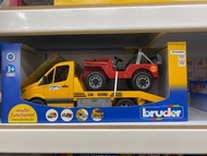 BRUDER MB L&S 運輸車與越野車（選宅配）