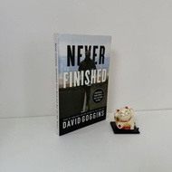 Paper Books Never Finished by David Goggins English Books