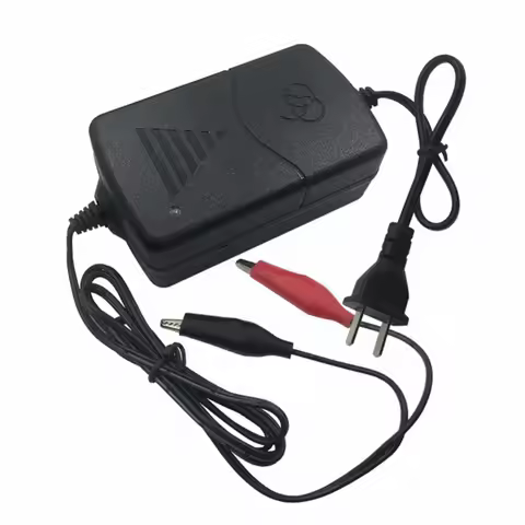 12V 1.5A Automatic Fast Motorcycle Charger For AGM Gel Lead Acid Battery 1.3AH 3AH 5AH 7AH 12AH 20AH
