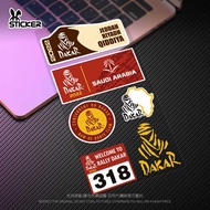 Suitable for DAKAR DAKAR 2022 Rally Off-Road Motorcycle Car Waterproof Reflective Desert Sticker