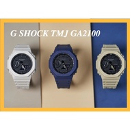 G shock TMJ GA2100 Blue/White/Beige G shock GA 2100 Autolight jam tangan G shock White G shock Blue 