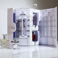 迪奥（Dior）[情人节生日礼物送女友闺蜜老婆礼品]小样口红香水彩妆套装 蒙田大道30号香水礼盒礼袋套装