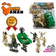 KGP1945 CHILDREN'S TOY ARMY FIGURE + TANK ARMY TOY/ MISSION ARMY