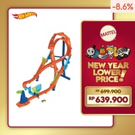 HOT WHEELS ACTION VERTICAL 8 JUMP TRACK SET - RACING CAR TRACK TOY