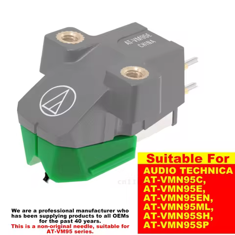 AT-VM95E Replacement Stylus AT-VMN95ML LP Vinyl Record Player Needle for AT-VM95ML AT-VMN95C AT-VMN9