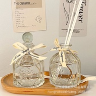 Glass Bottle Fireless Bottle Empty Bottle High-value ins Style Rattan Volatilization Bottle 100ml Pe