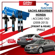 Sachs Honda Accord TAO (2008-2013) Absorber Full Set / Front (Depan) / Rear (Belakang) Import Origin
