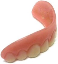 美國 微笑假牙 smile 上排牙貼(自然色) 上排牙齒 矽膠牙套 矽膠假牙貼片 臨時假牙 美白牙貼 仿真牙齒