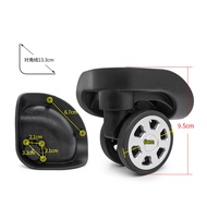 W217#适用保罗POLO/Swiss Army Knife Luggage Pulley Replacement K075 Silent Universal Wheel Accessories