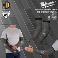 Milwaukee Cut Resistant Level 5 Sleeves 18" 45CM / 48-73-9051 / Milwaukee Anti Cut Sarung Tangan / Milwaukee Long Sleeve