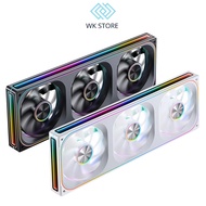 JONSBO ZA-360 BLACK / WHITE LED ARGB Solid Case Fan New, 24 Months