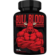 Bull Blood Testosterone Booster For Men - Best High Efficiency Endurance For Men - Strength &amp; Test Booster - Horny Goat Weed, L-Arginine, Tribulus, Tongkat Ali, Maca Root &amp; More