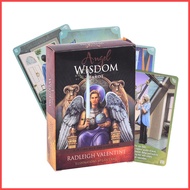 78 Cards Angel Wisdom Tarot Cards Deck For Witch Fate Divination Family Entertainment Oracle Card Board Game yunt2sg