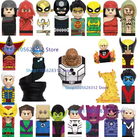 New Marvel Building blocks SuperHeroes Mini Action Figures gifts Brick toys GH0199 GH0151 G0159 G016