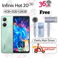 Viral Infinix Hot 20 NFC [5G] 4GB+128GB [Expansi Ram 3GB] [ 7GB+128GB]