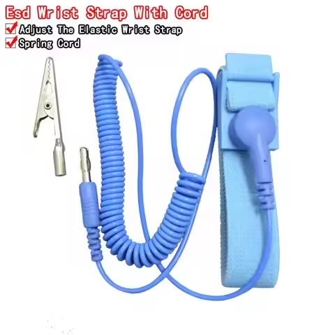 Cordless ESD Wrist Strap Wireless Clip Design Antistatic Material Antistatic Wristband ESD Protectio