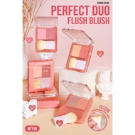 Fox &amp; Fog SIVANNA COLOR PERFECT DUO Fresh BLUSH ~ HF116 BLUSH Palette