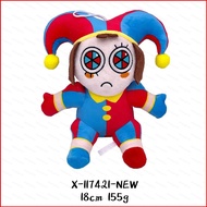 HK5 THE AMAZING DIGITAL CIRCUS Pomni Kinger Caine Crazy Frog Plushie Cute Cartoon Anime Plush Doll H