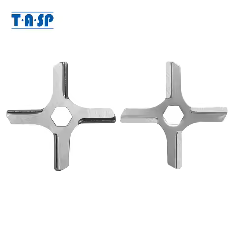 TASP Meat Grinder Knife Mincer Blade with Hexagon Hole For Moulinex 574 ME20513E HV3 KRUPS F402 Daew