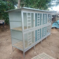 kandang ayam Bangkok 8 pintu custom..
