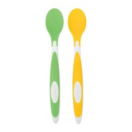 Dr Brown's Soft-Tip Spoons for 4m+ 2 Pack - TF011-P3 Soft Feeding Spoons for Babies
