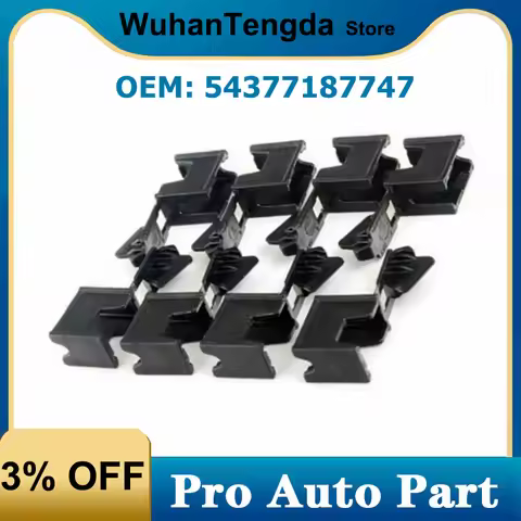 54377187747 8Pcs Convertible Roof Top Hinge Cover Clips for BMW E93 335i 430i M4 F83