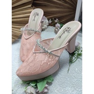 Azwa peach shoes 10cm high